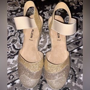 NEW Anne Klein ‘Zoey’ Espadrille Wedge Sandals